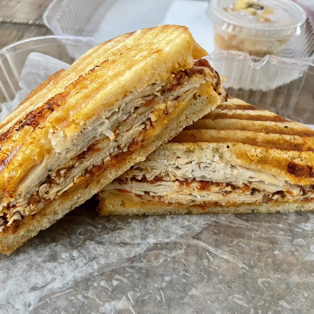 Chicken Parmigiana Panini