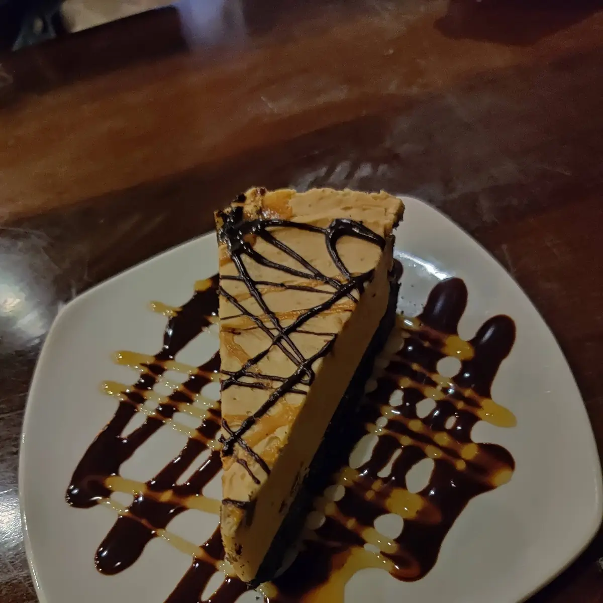Chocolate Peanut Butter Cheesecake
