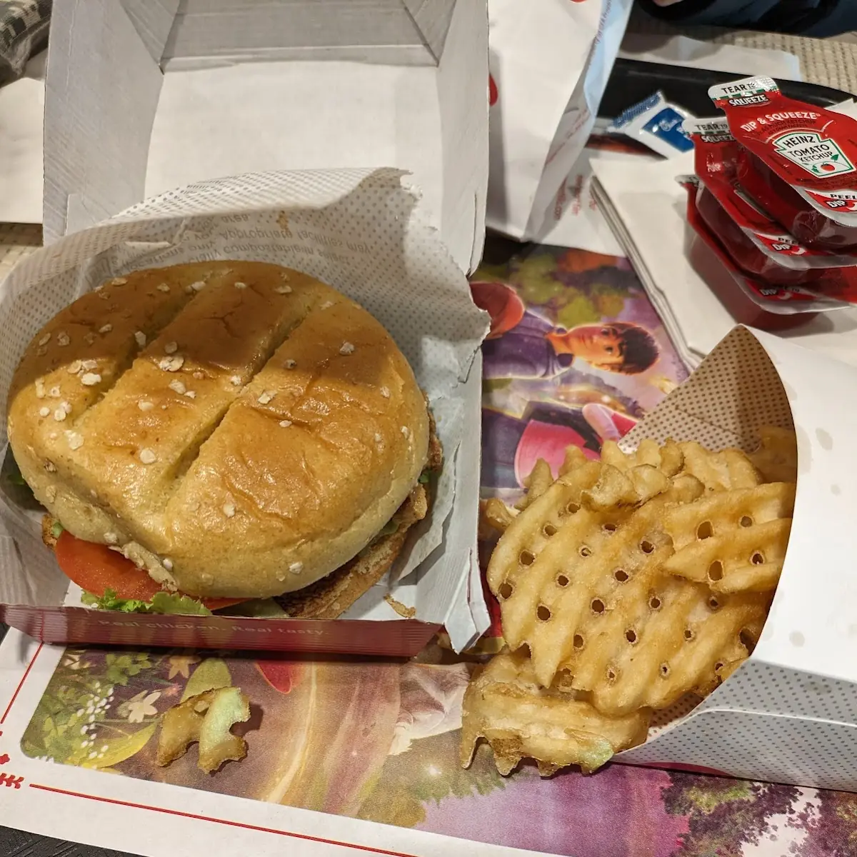 Grilled Chicken Sandwich Meal
