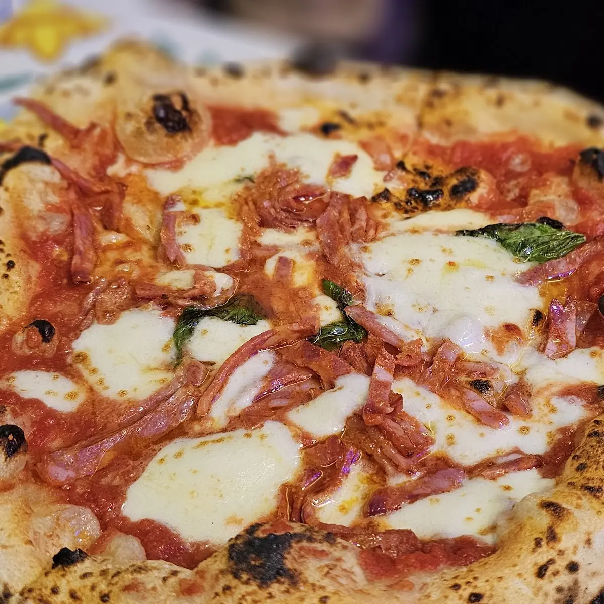 Margherita Pizza with Fresh Basil
