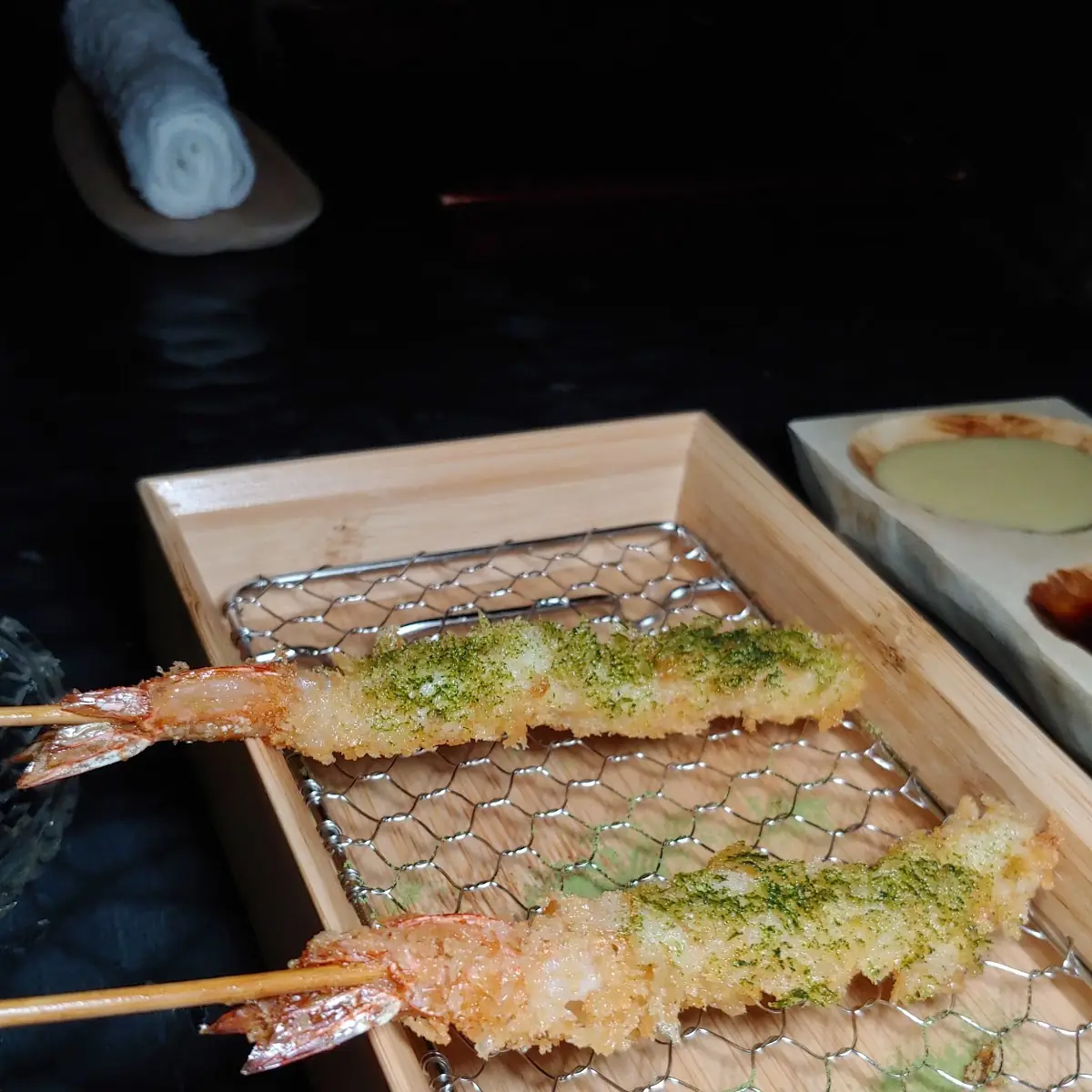 Anago Tempura Soba