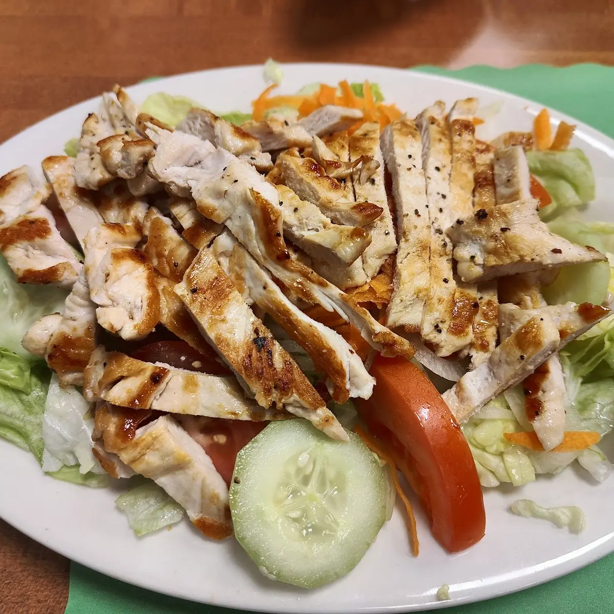 Grilled Chicken Caesar Salad