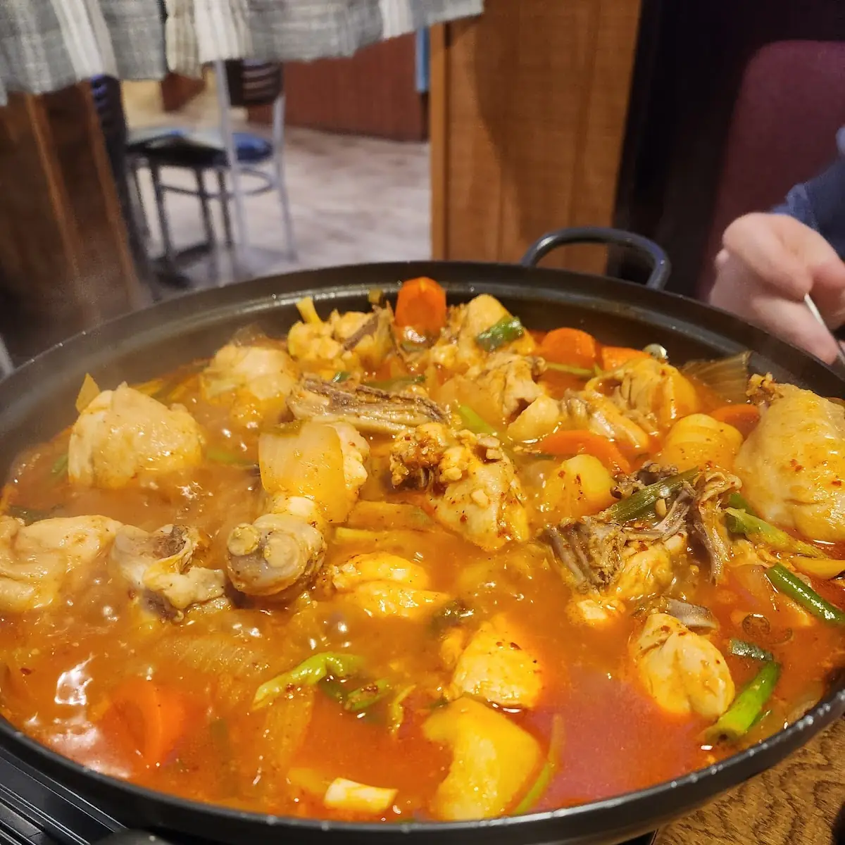 닭볶음탕 Braised Chicken Pot