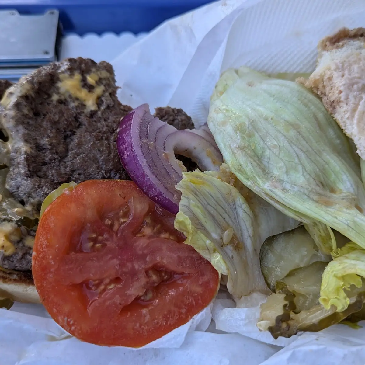1 2 Pound Cheeseburger Combo