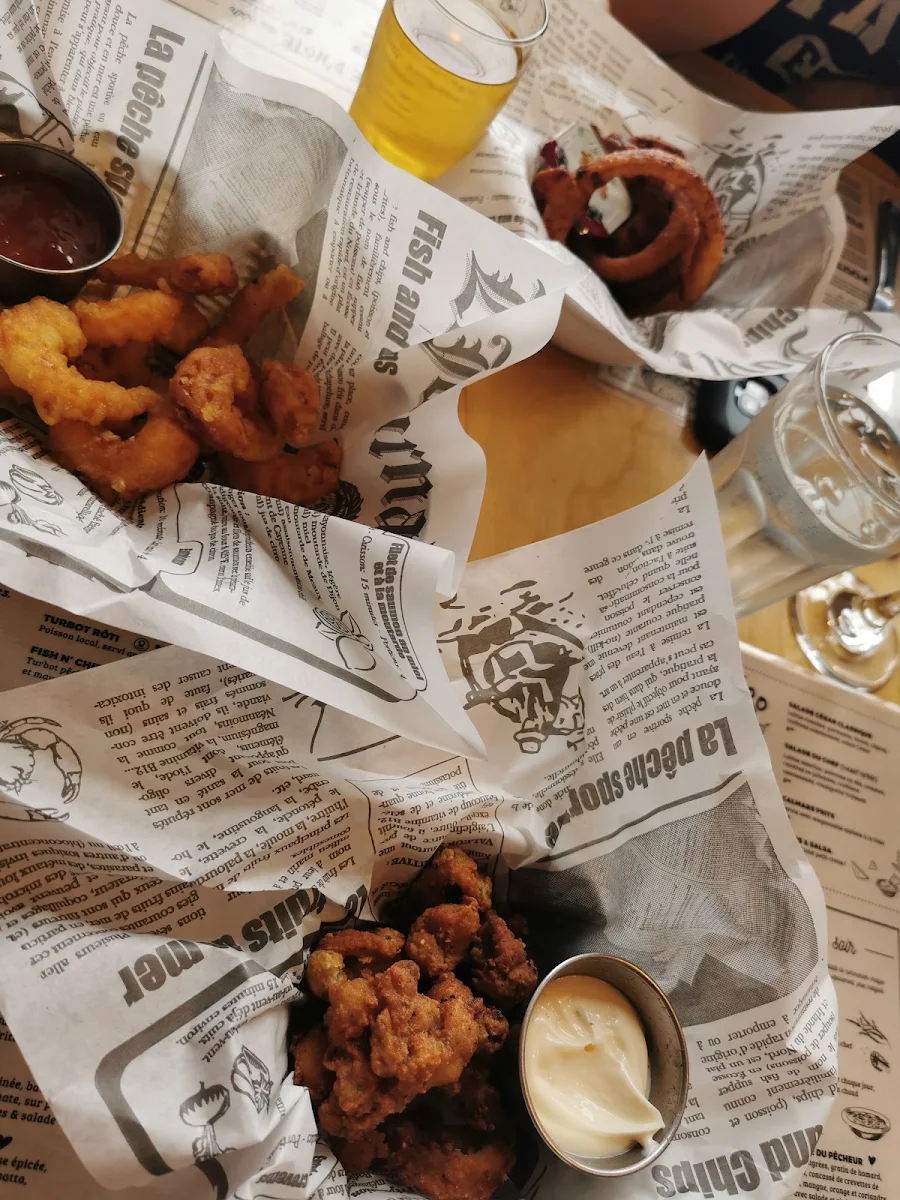 Calamari Shrimp Tempura, Valmont Plein Air