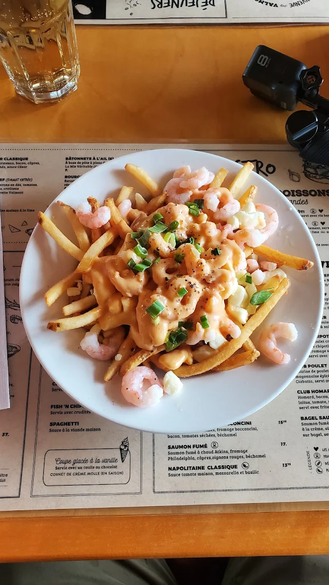Shrimp Poutine, Valmont Plein Air