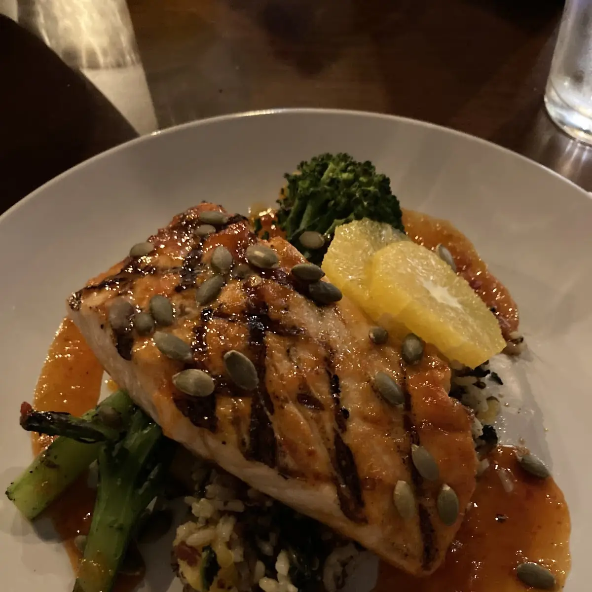 Grilled Atlantic Salmon