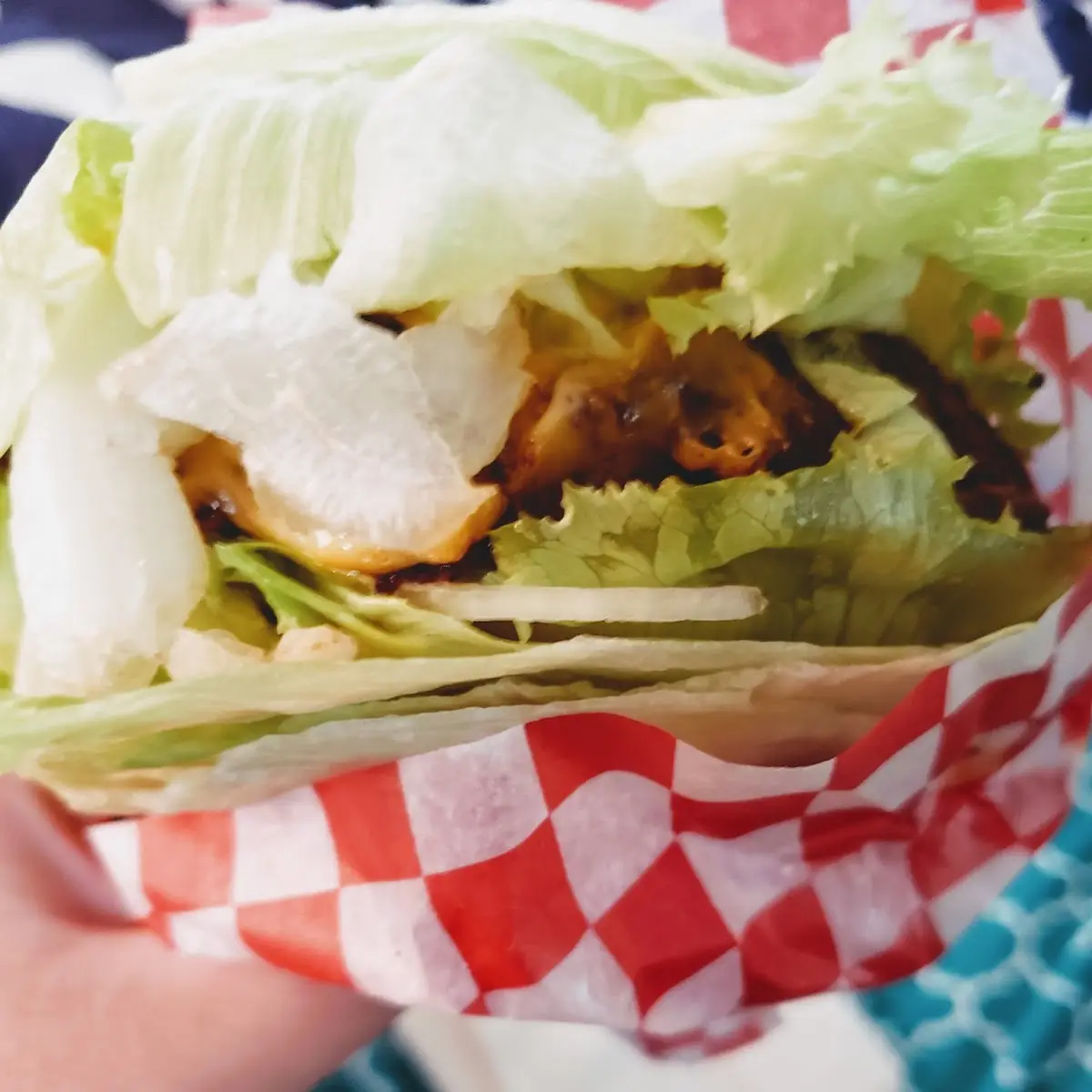 Lettuce Wrapped Double Stack Burger, Stackburger