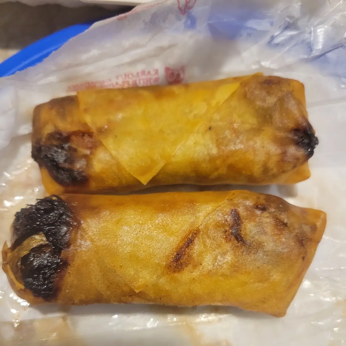 Burnt Spring Rolls