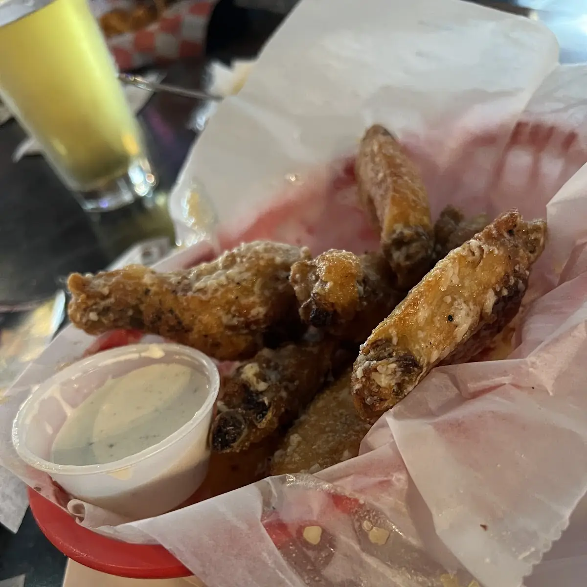 Garlic Parm Wings
