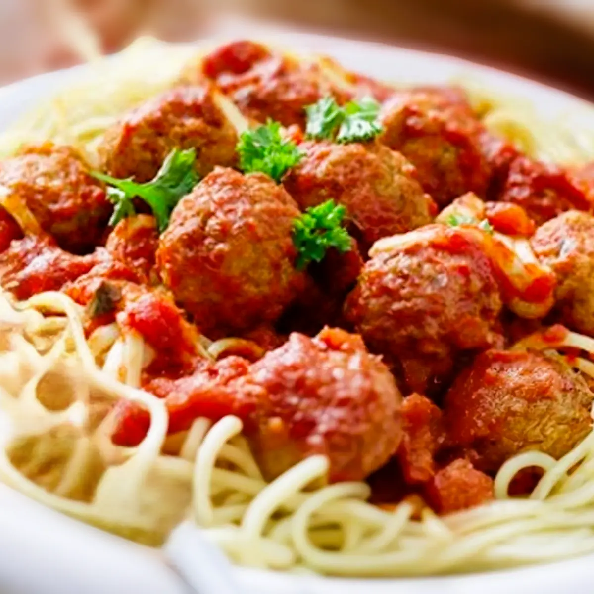 Spaghetti Meatballs