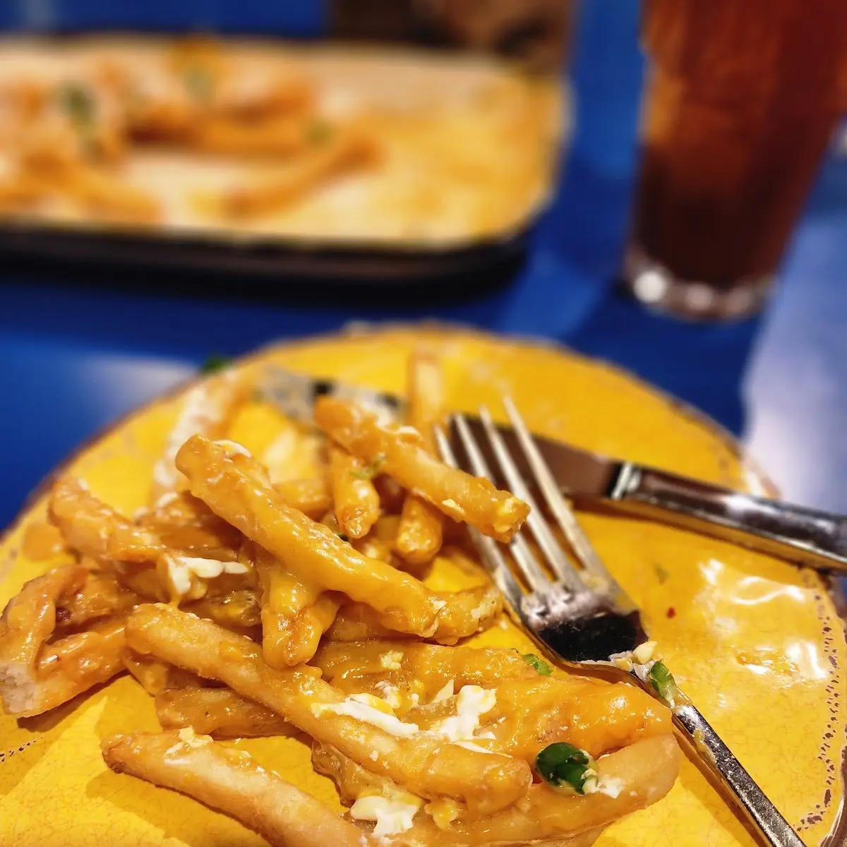 Queso Cheesy Fries