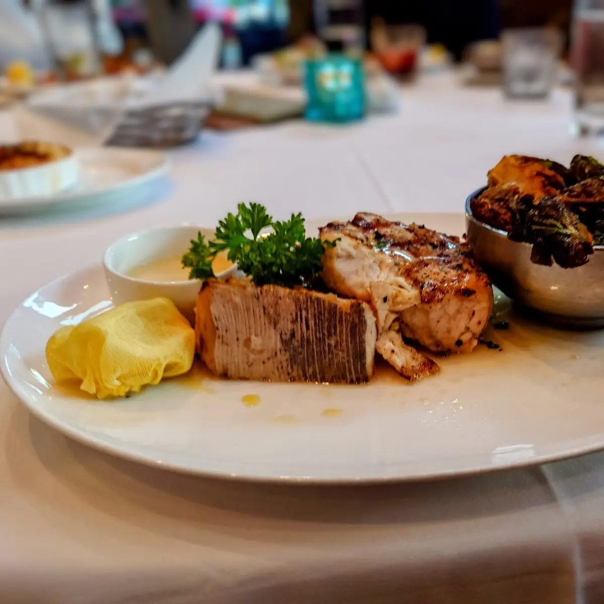 Char-Grilled Swordfish