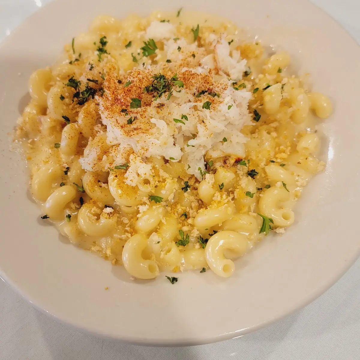 Dungeness Crab Mac and Cheese