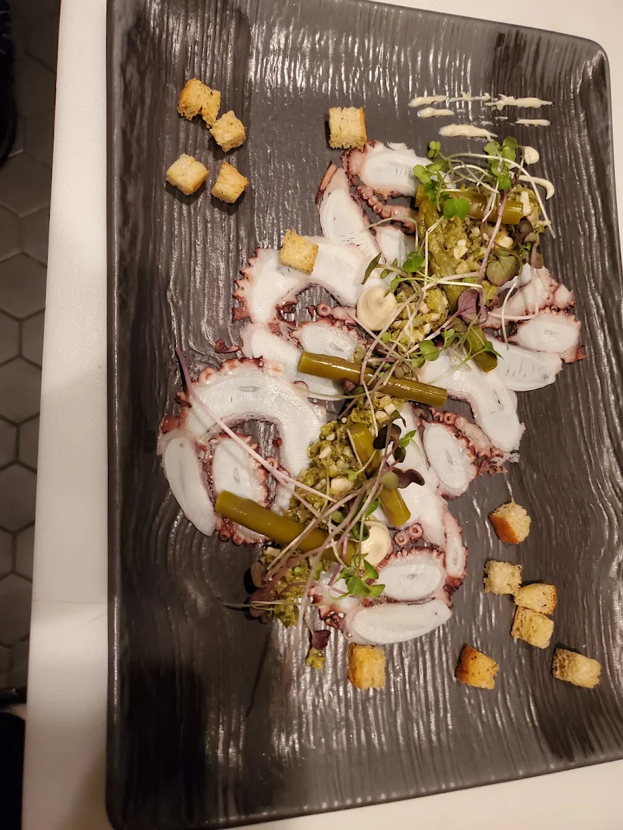 Octopus Carpaccio