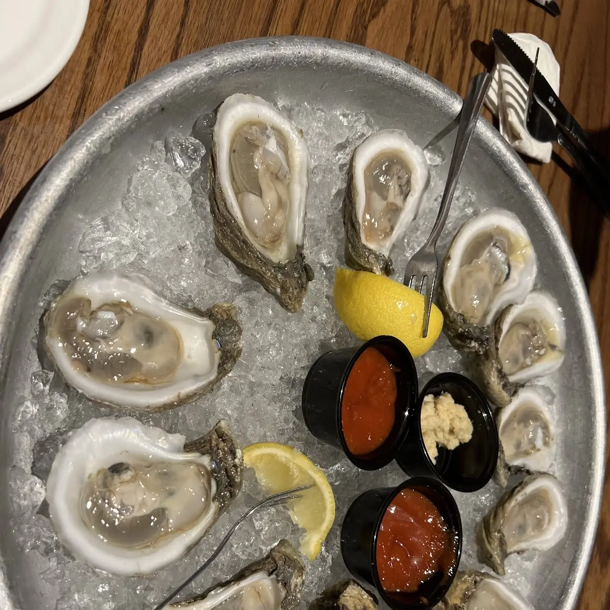Oysters on the Half Shell