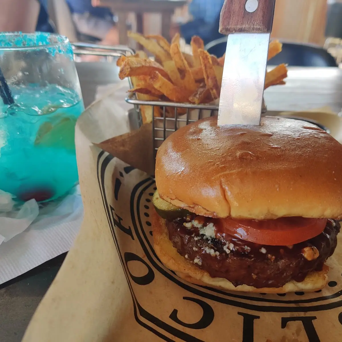 Mushroom Swiss Burger