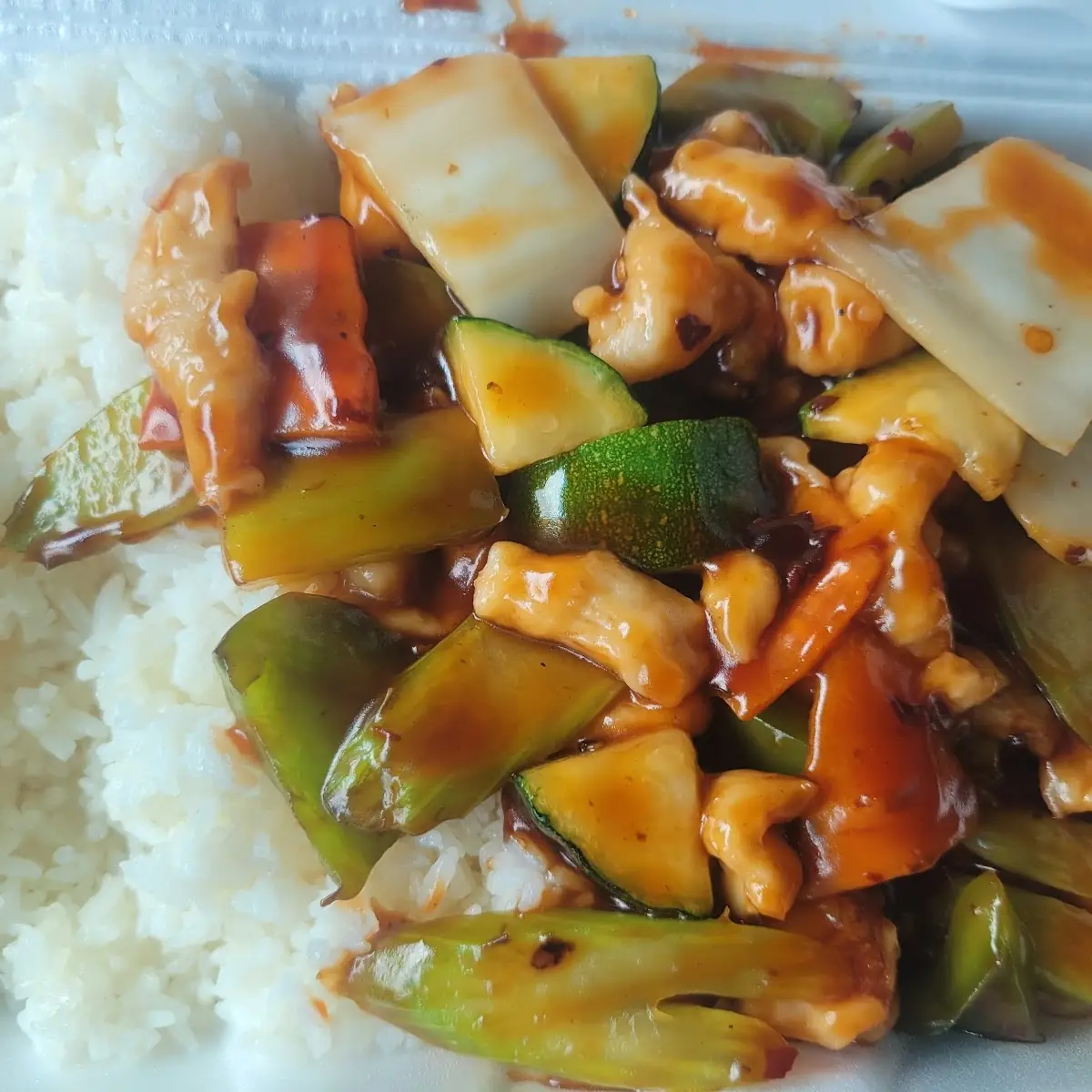 Chicken with Garlic Sauce
