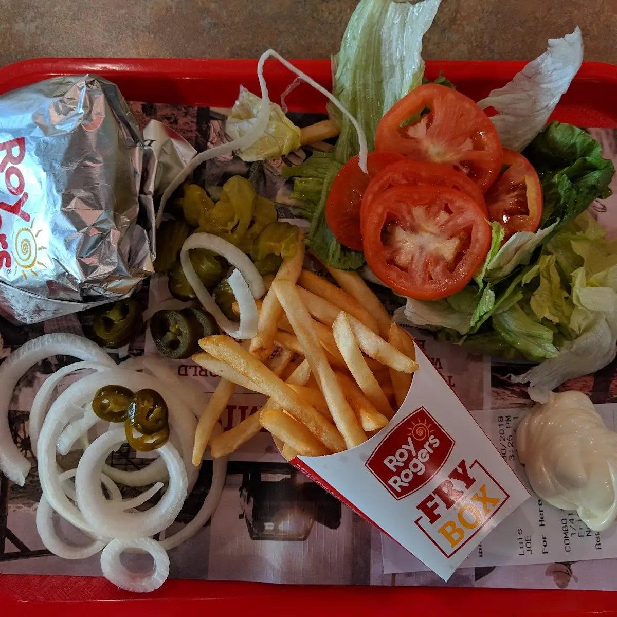 Burger and Salad Bar