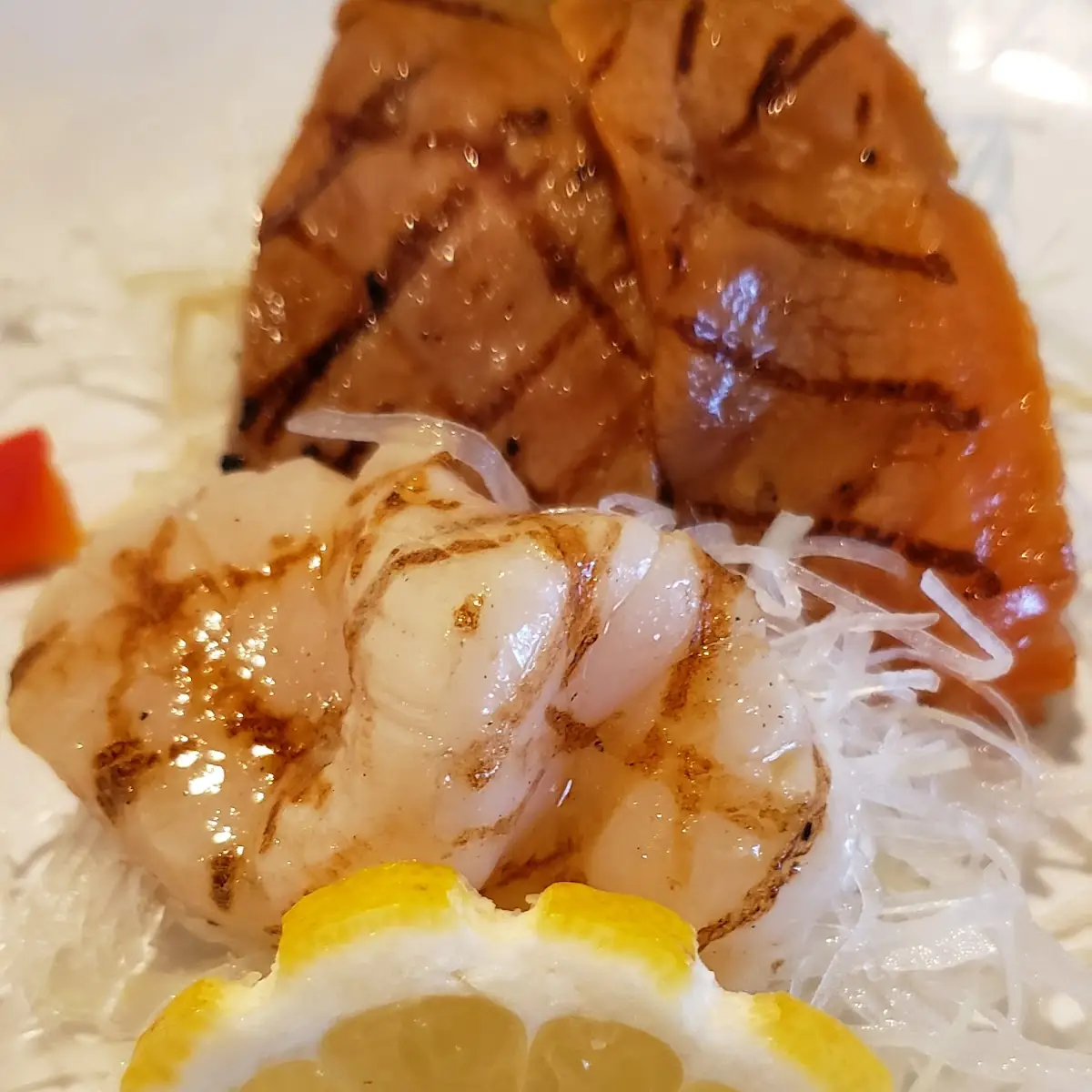 Triple Aburi Sashimi Sampler