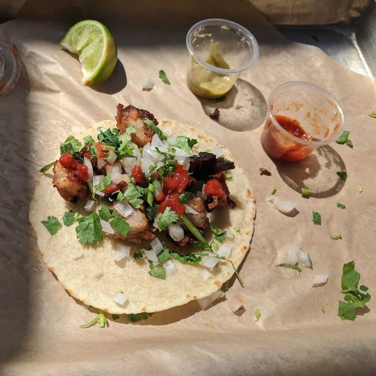 Pork Belly Taco Special
