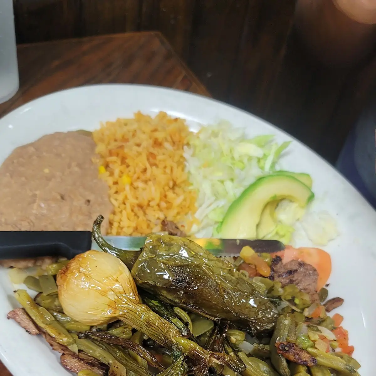 Chiles Rellenos Plate