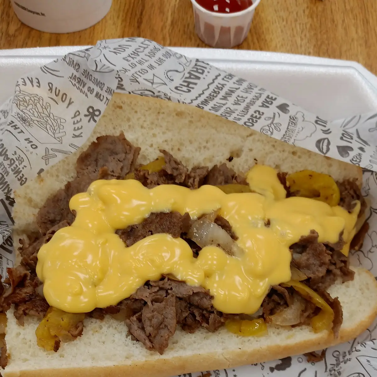 Original Philly Cheese Steak Sandwich