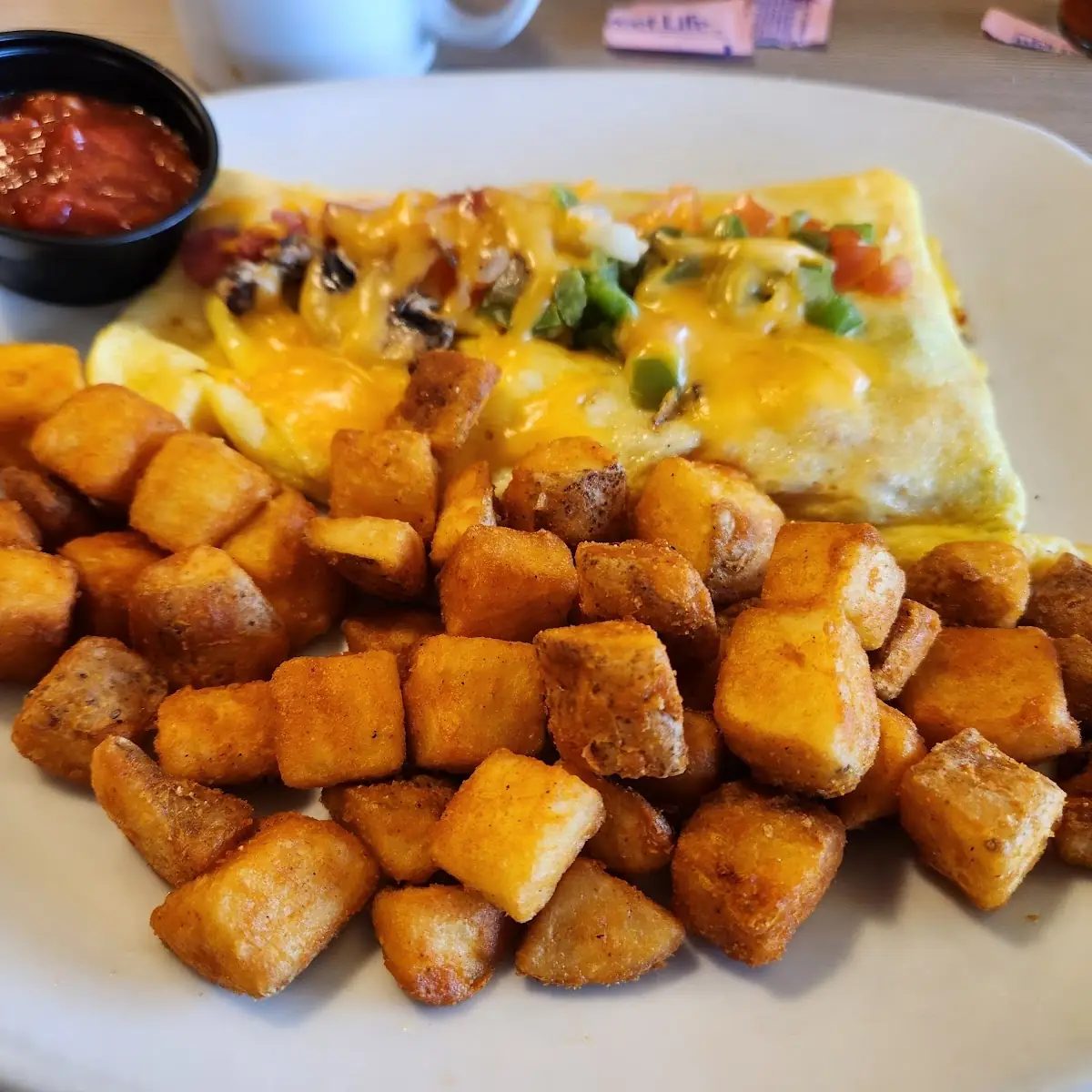 Denver Omelet with Potatoes