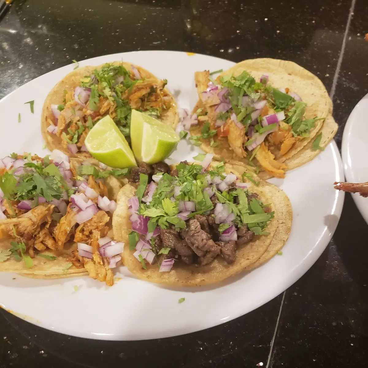 3 Pollo and One Carne Asada Taco