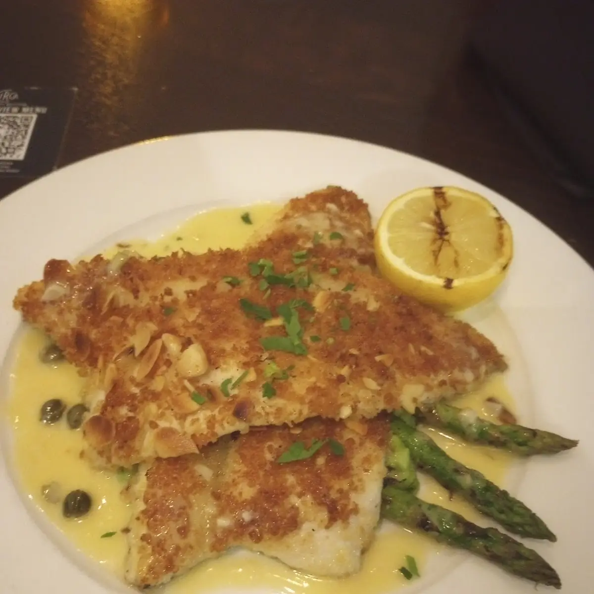Almond Crusted Rainbow Trout