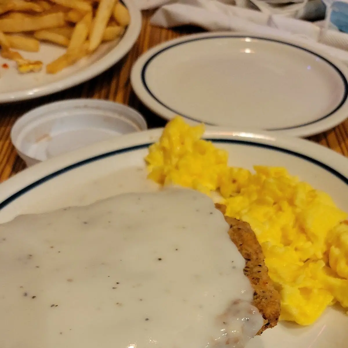 Country Fried Steak & Eggs