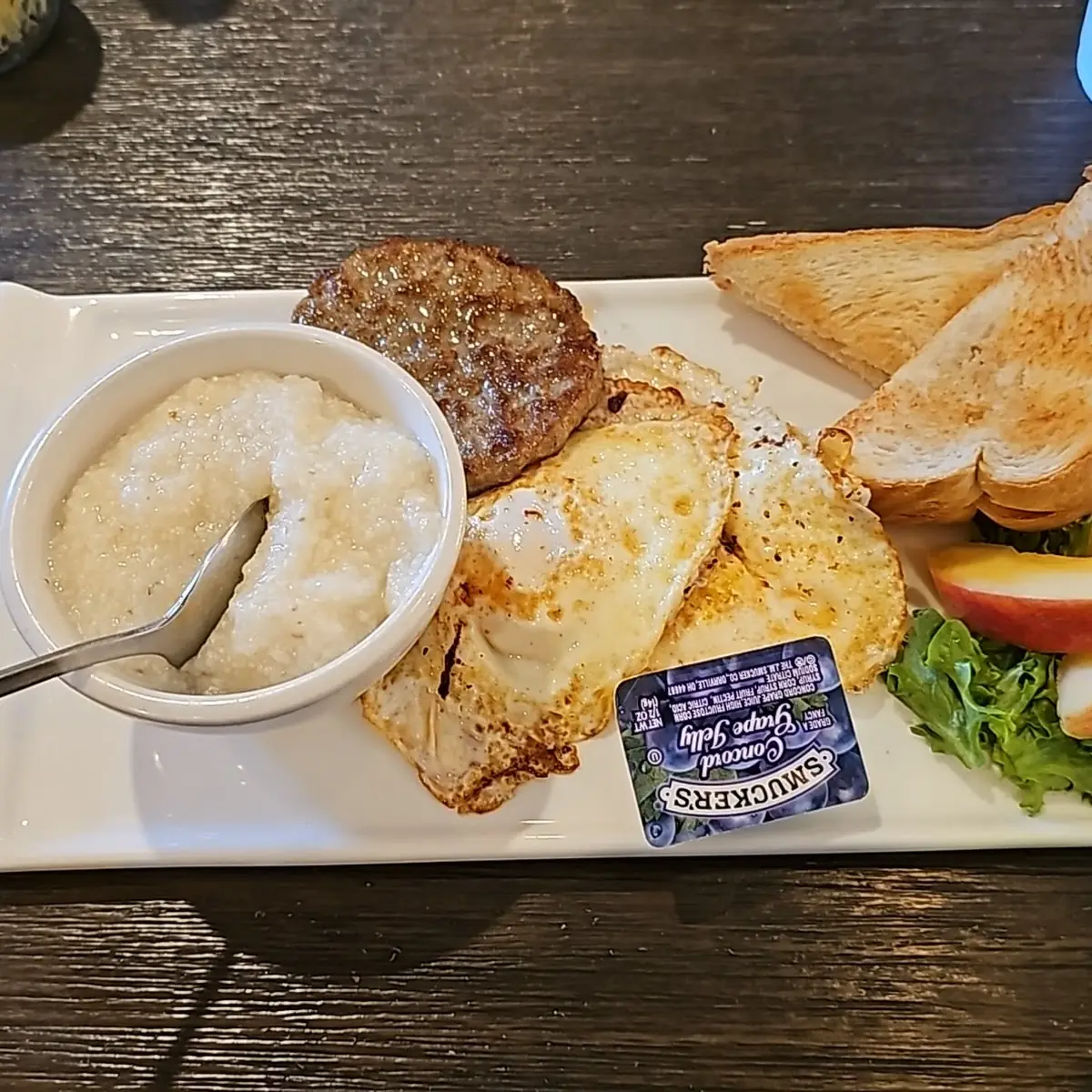 Two Eggs with Sausage Patties