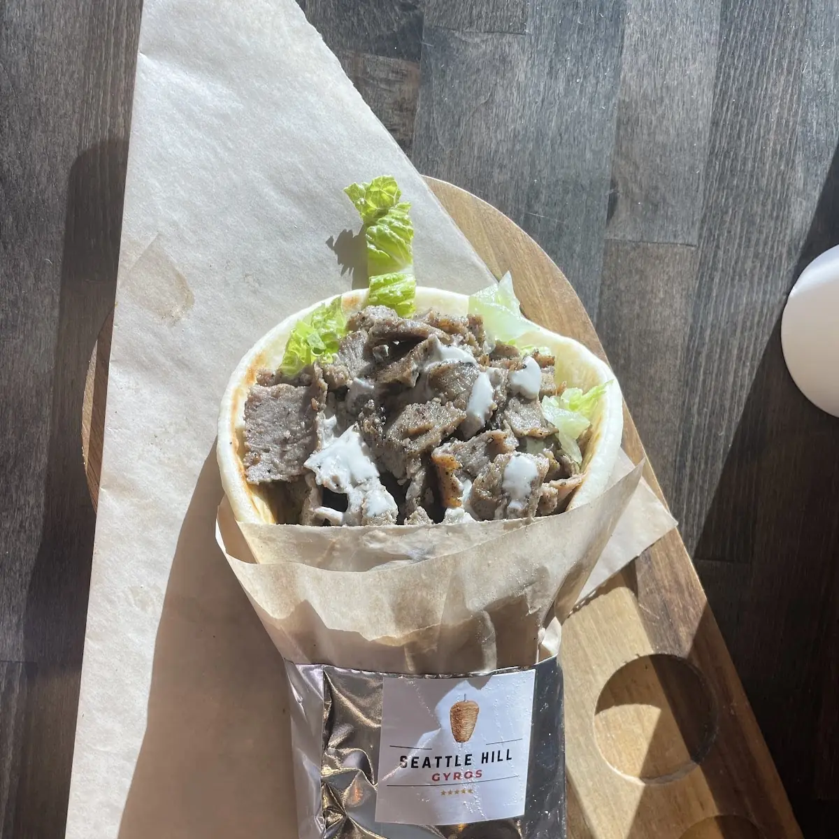 The Greek Beef Lamb Gyro