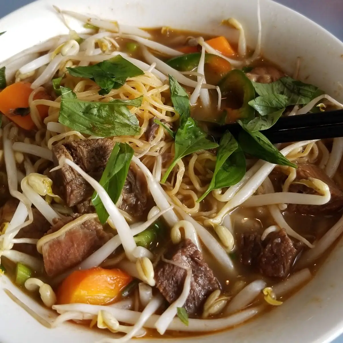 Beef Stew with Rice Noodle