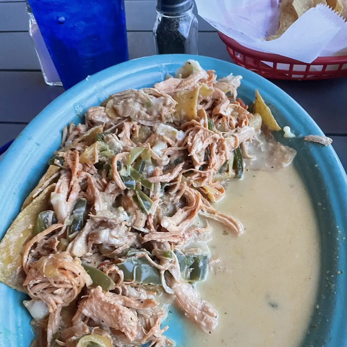Spicy Chicken Nachos