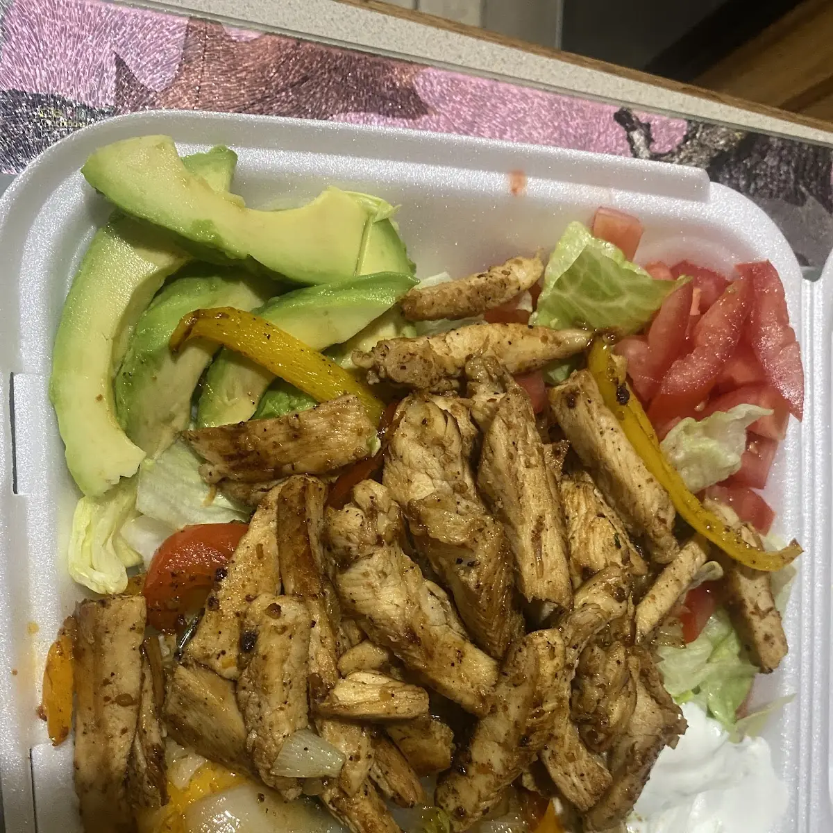Grilled Chicken Salad with Avocado