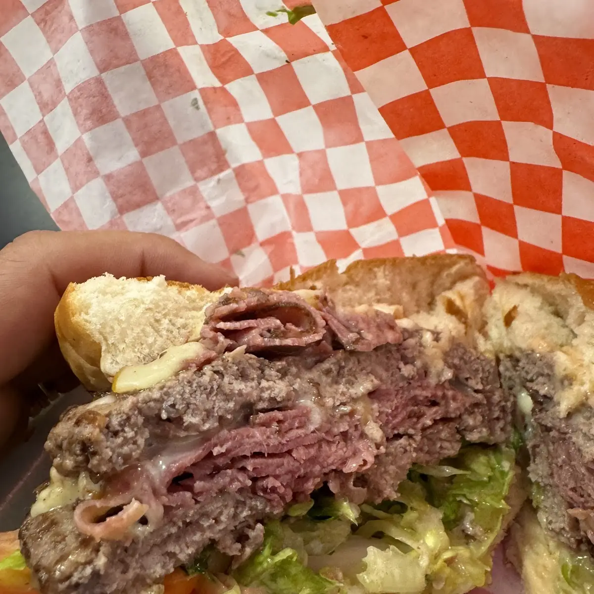 Pastrami Burger