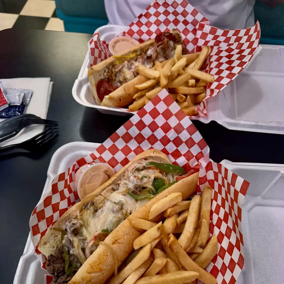 Philly or Chicken Cheesesteak