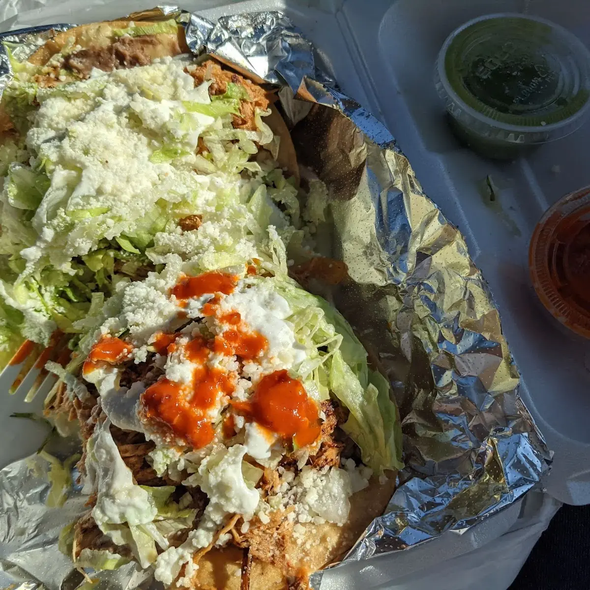 Chicken Tostada
