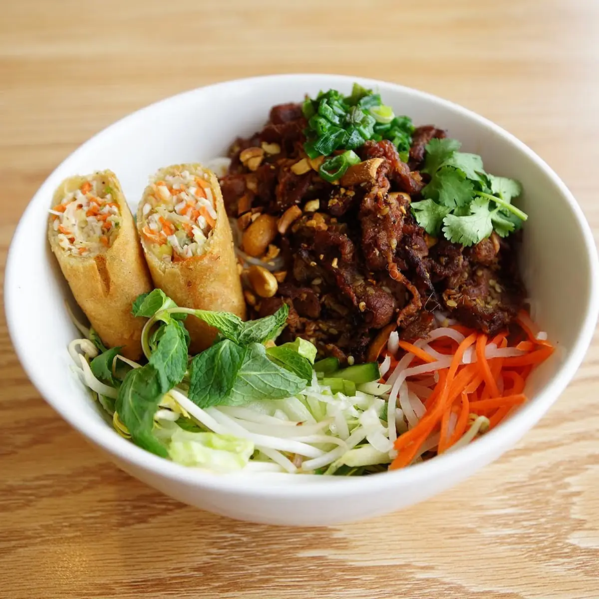 Vegetarian Vermicelli Bowl