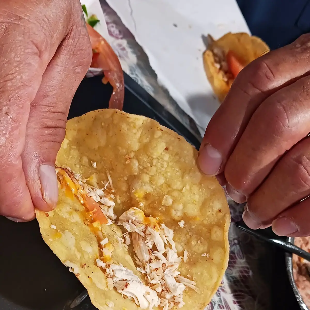 Chicken Tacos Plate