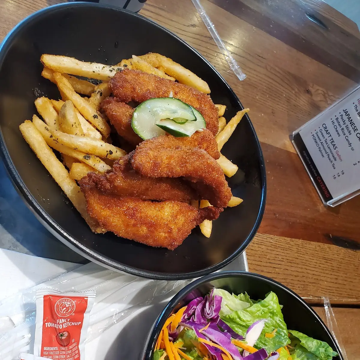 Chicken Strips with Fries