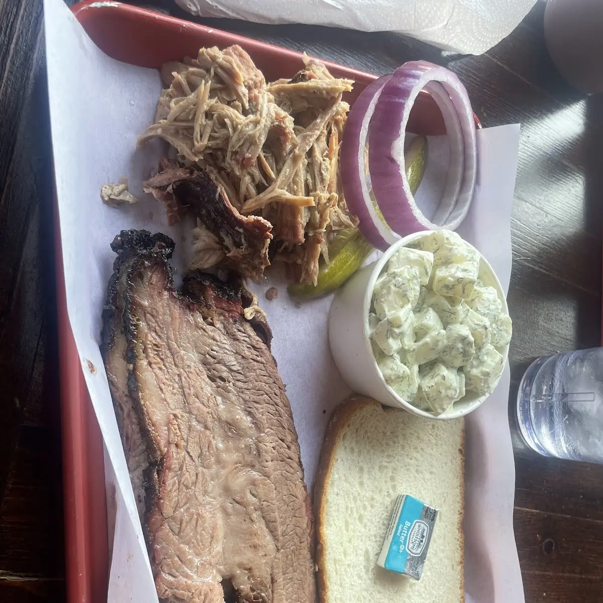 Brisket Plate w Side