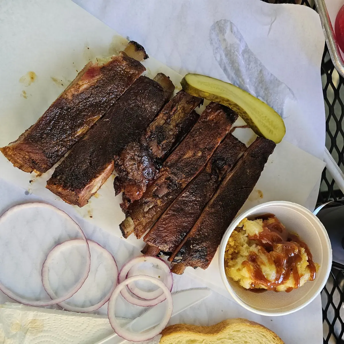 Brisket Sandwich with One Side