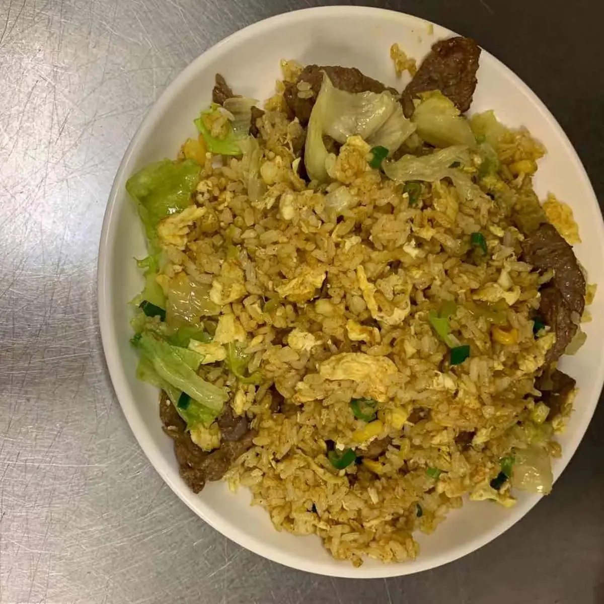 Curry Beef Fried Rice