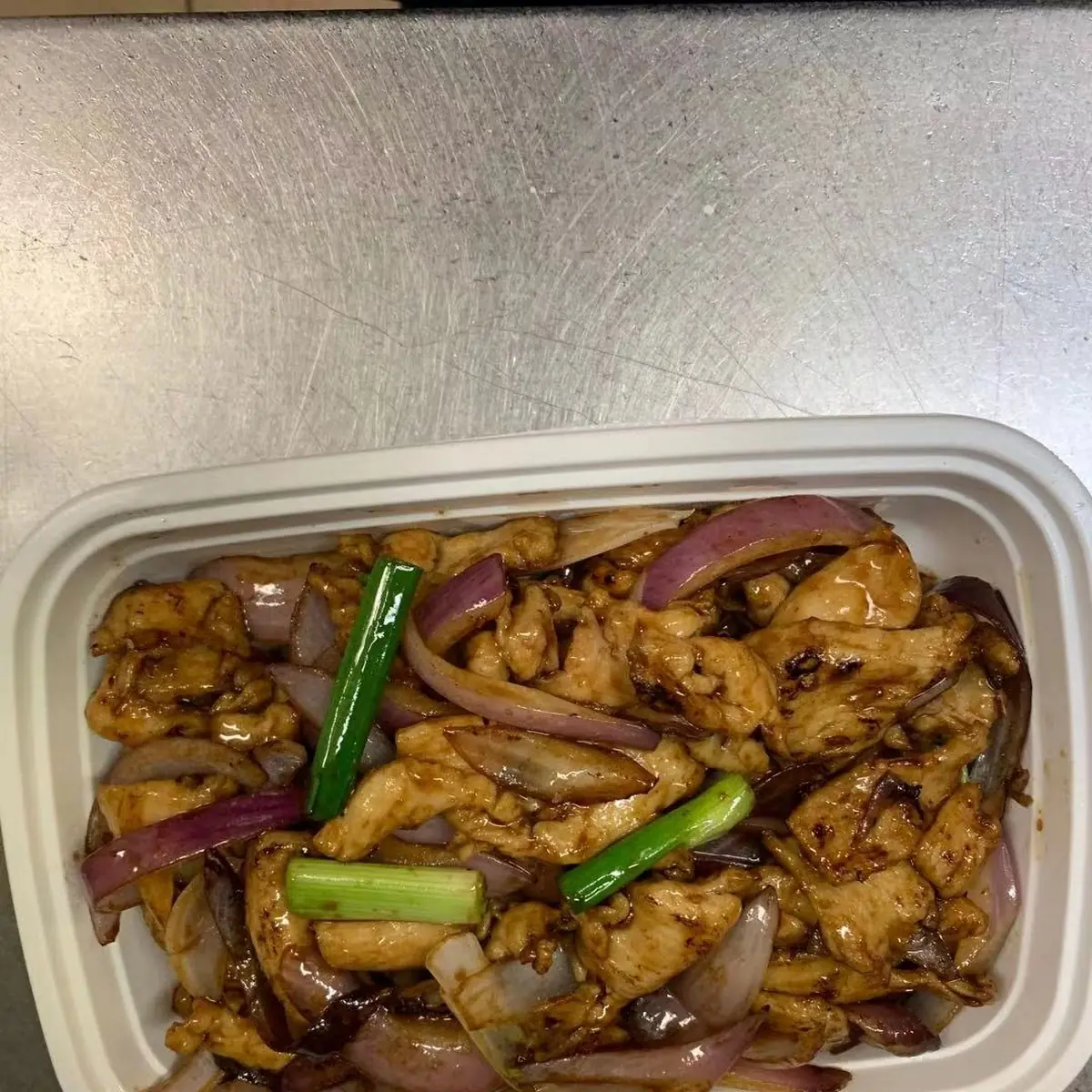 Sauteed w Scallion Chicken