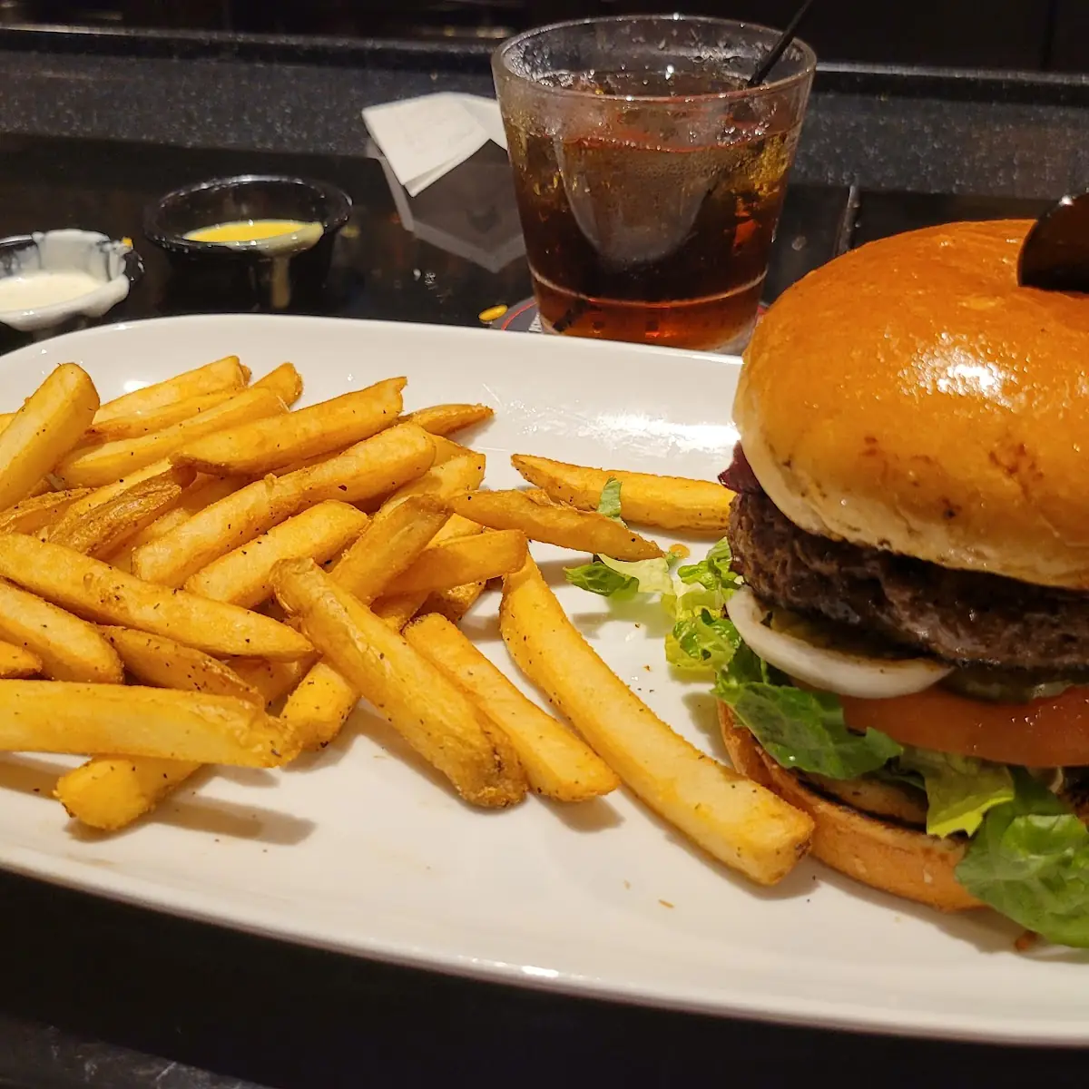 Half a Pound Steakhouse Cheeseburger Combo 8 99