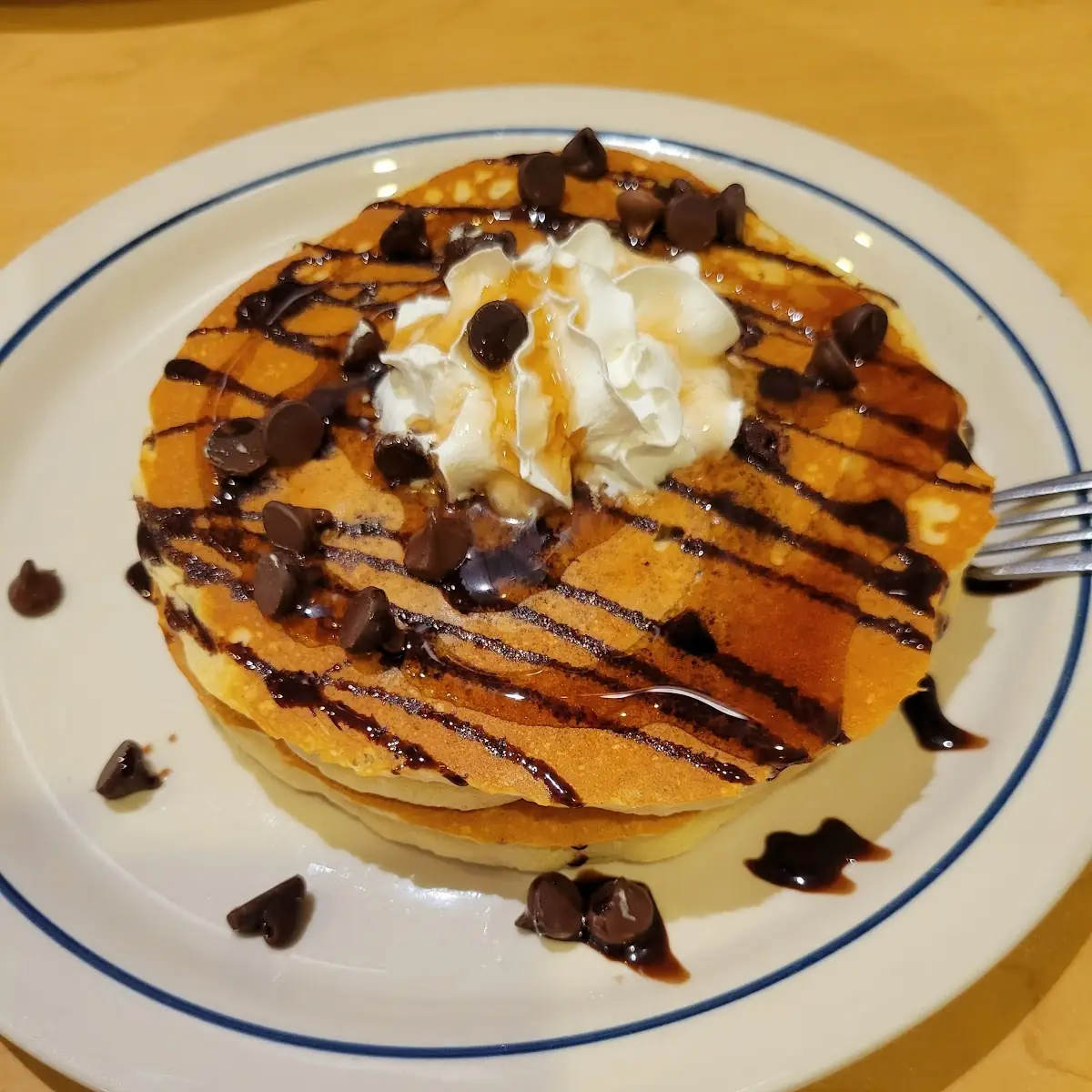 Chocolate Chip Pancakes