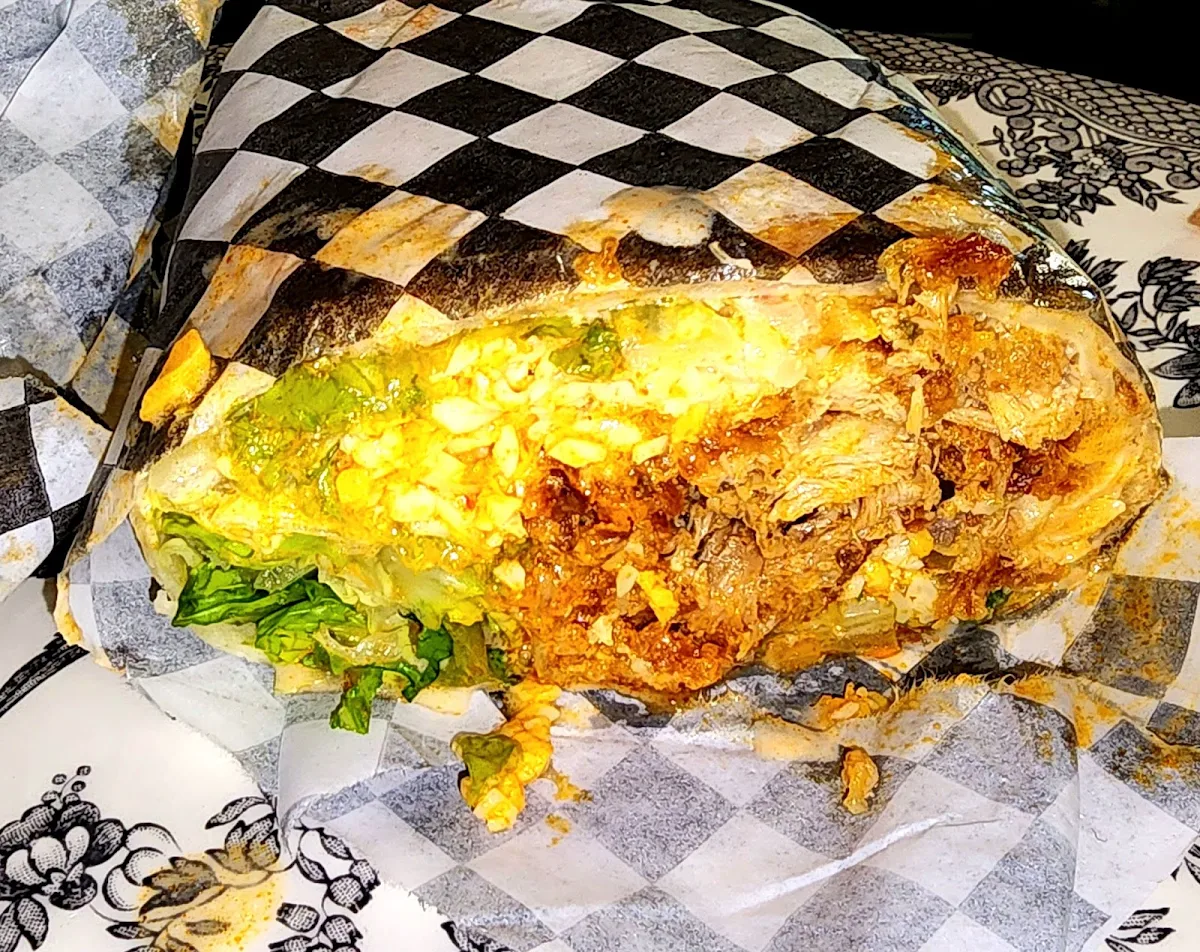 Buffalo Chicken Wrap, From Scratch Cafe Bistro