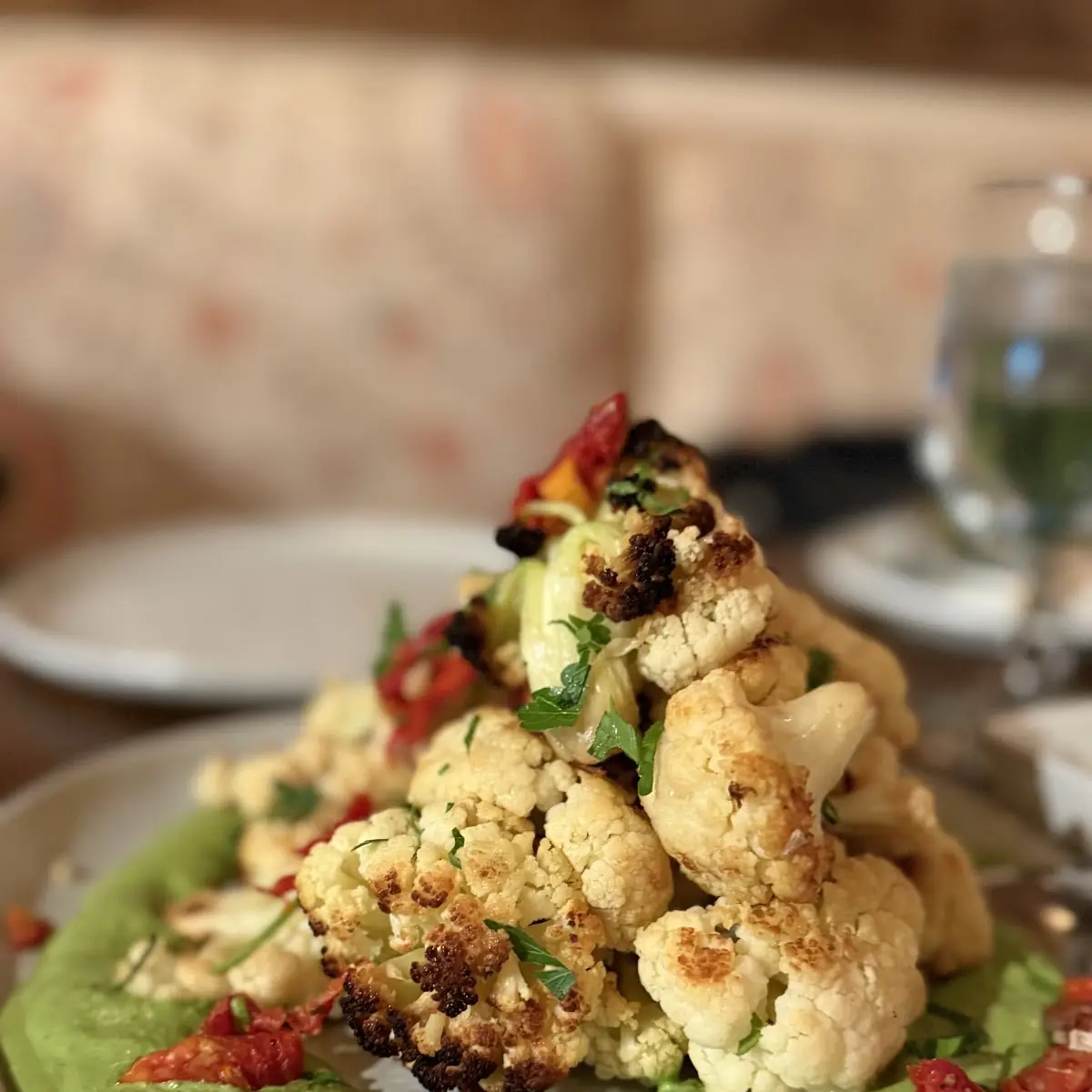 Fire Roasted Cauliflower
